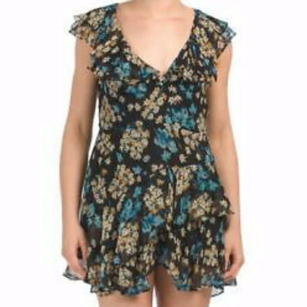 La Maison Talulah, florence ruffle mini dress